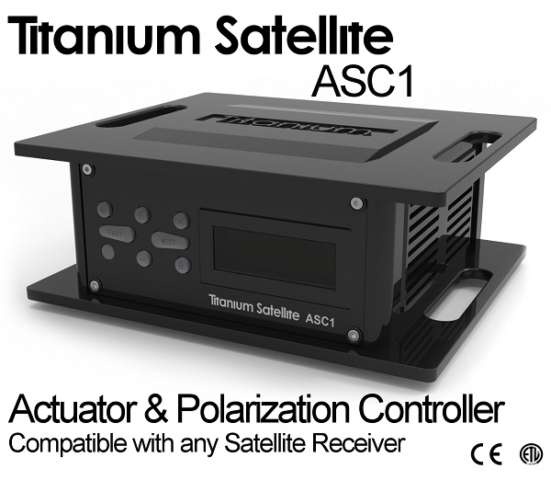 Titanium ASC1 Actuator and Polarization Controller
